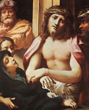 Ecce Homo Manierismo Renacentista Antonio da Correggio Pinturas al óleo